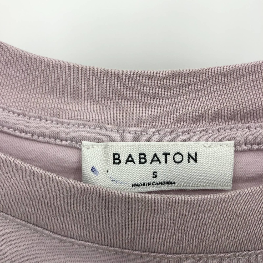 Babaton Aritzia Lilac Fog Shoulder Pad Pull-Over Lightweight Tank Top Small - Picture 6 of 7